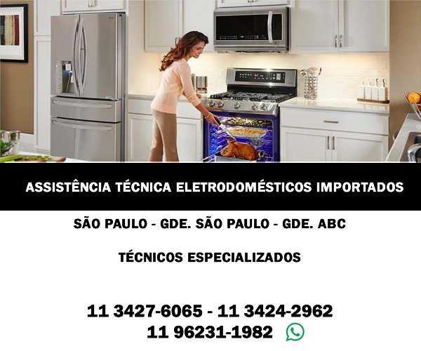 Assistência técnica eletredomésticos